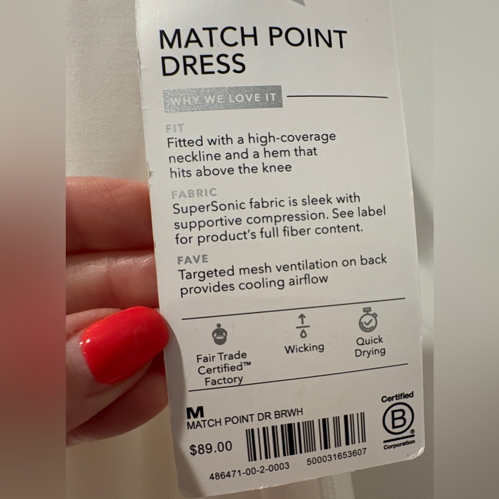 Athleta Match Point Dress - Picture 7 of 7